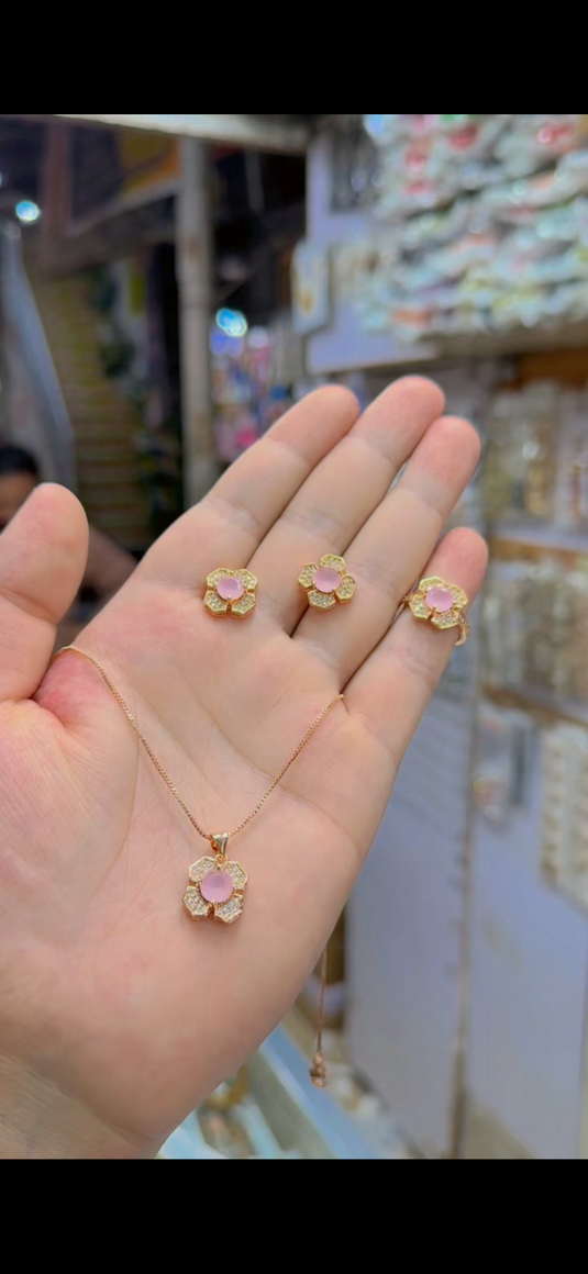 One Carrat locket set(Ls191)