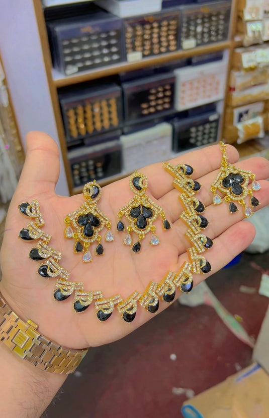 Zircone Necklace set (Ns143)