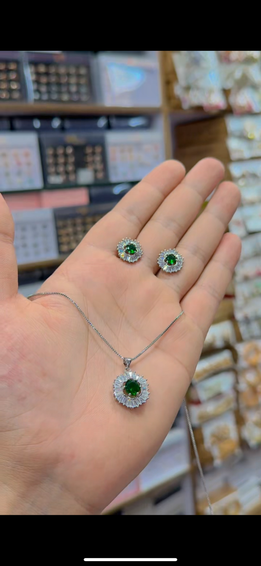 One Carrat Locket set(Ls188)