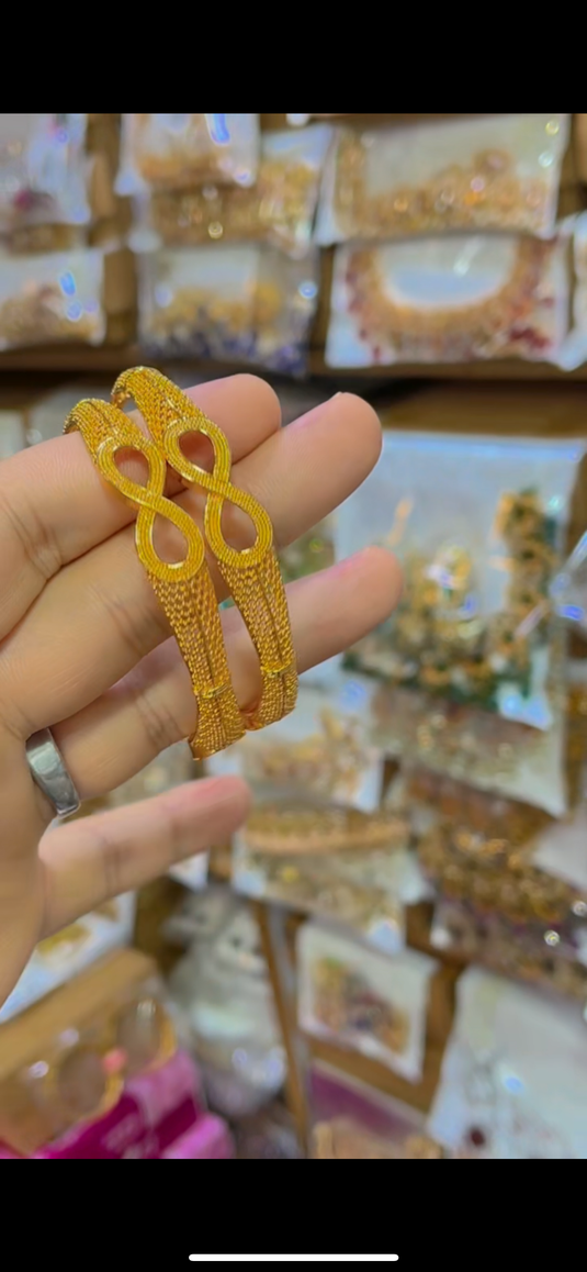 Gold plated Bangles(Bg068)