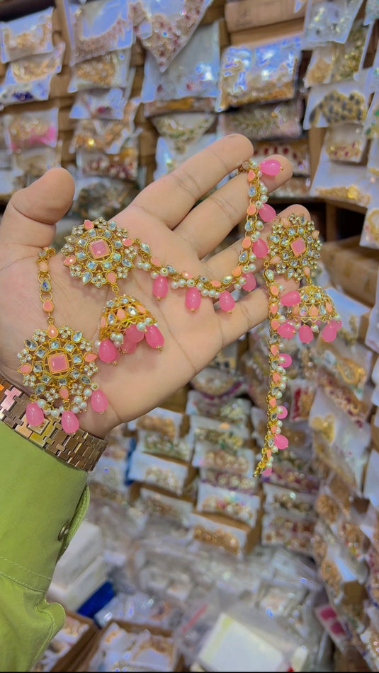 Sharay wali Jhumki + bindiya (Bk23)