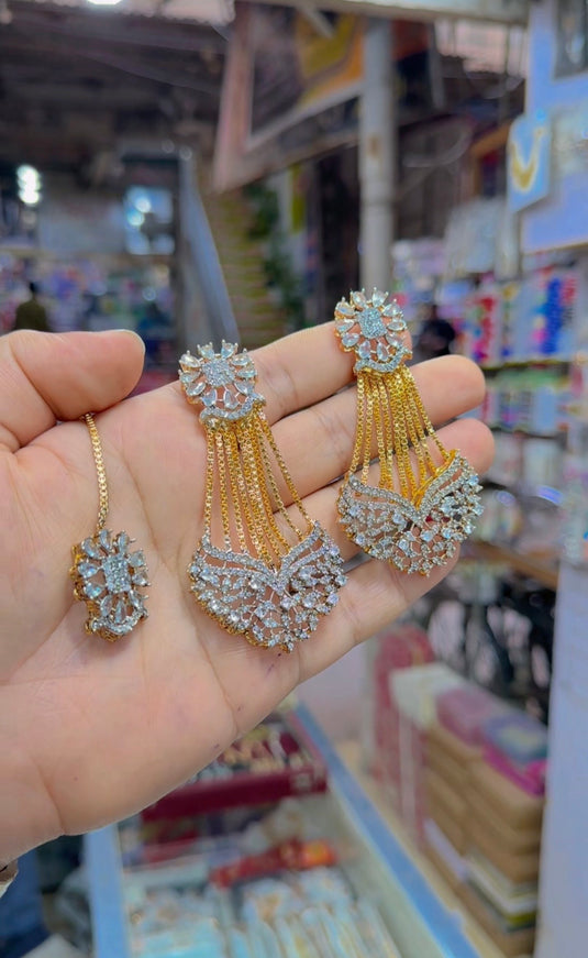 Sona polish very High quality necklace set (Ns182)