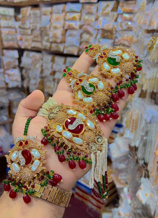 3d Mother of pearl Chokar set (Cs65)