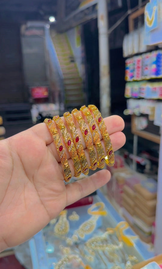 Casting 6 pc bangles (Bg231)