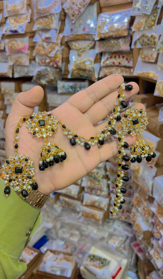 Sharay wali Jhumki + bindiya (Bk23)