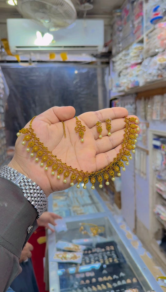 South Indian Necklace set (Ns320)