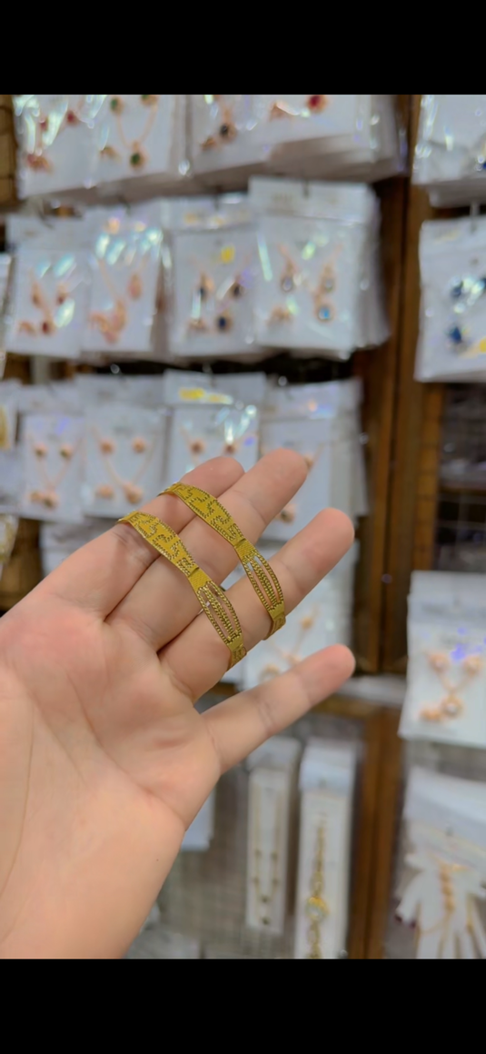 Gold plated Bangles(Bg269)