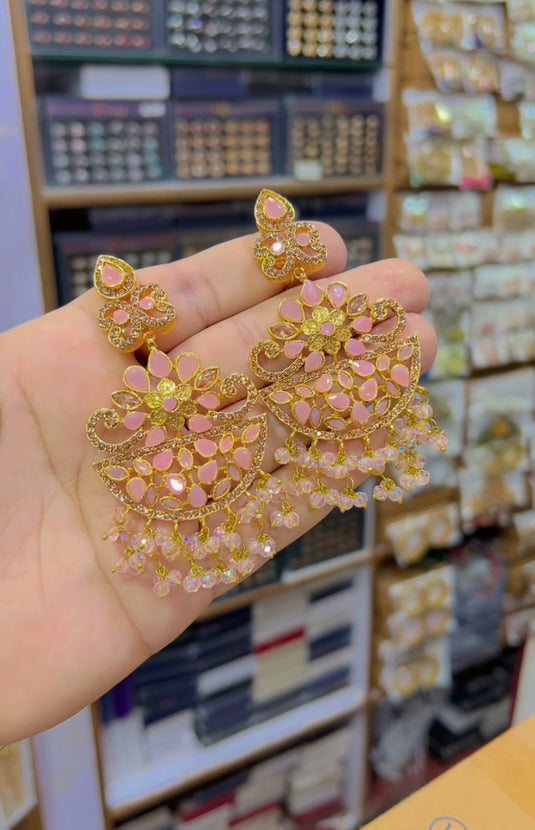 Zircone Sona polish earrings (Er96)