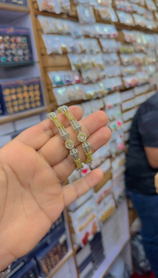 1 carat (Ad) american diomand bangles (Bg349)