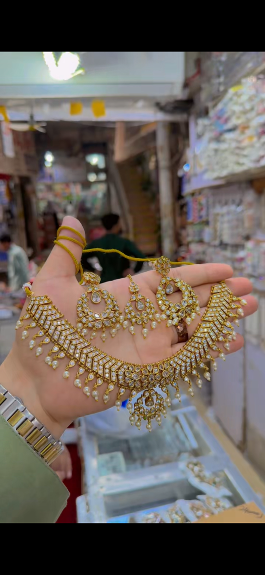 South Indian Necklace set(Ns336)
