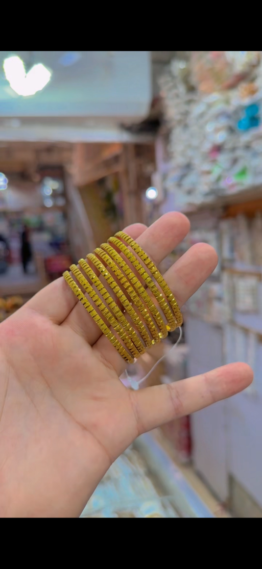 Gold plated Bangles (Bg293)