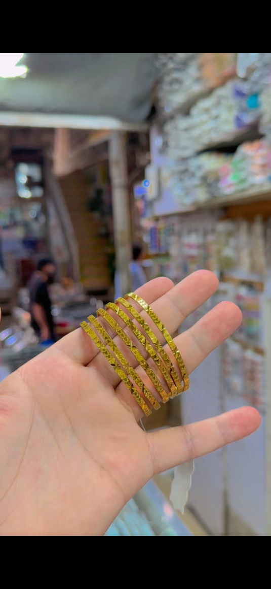 Gold plated Bangles(Bg261)