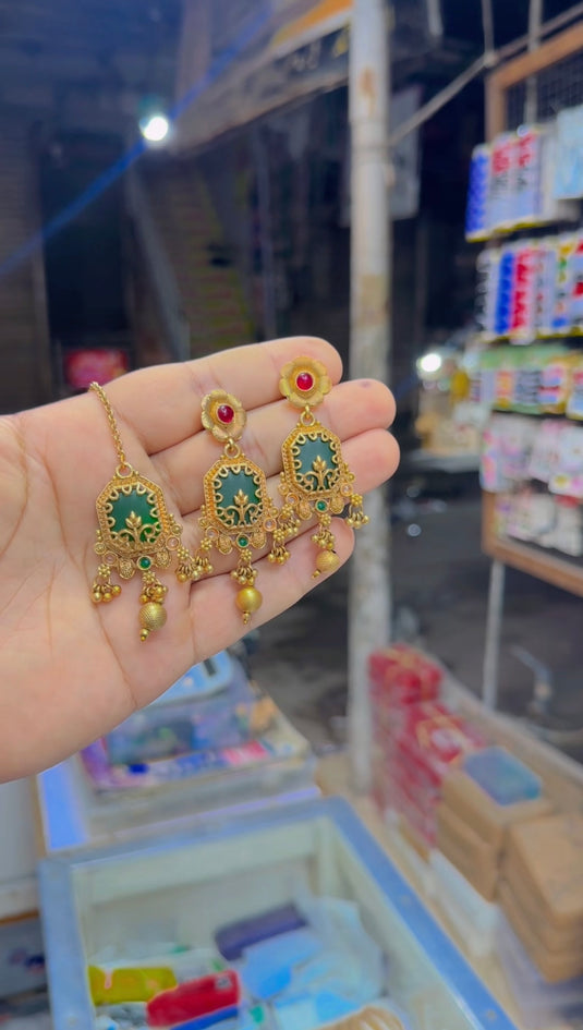 Rajwari mala set (Ns306) very premium quality ❤️