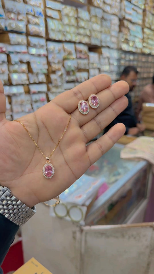 1 carat locet  Set (Ls253)