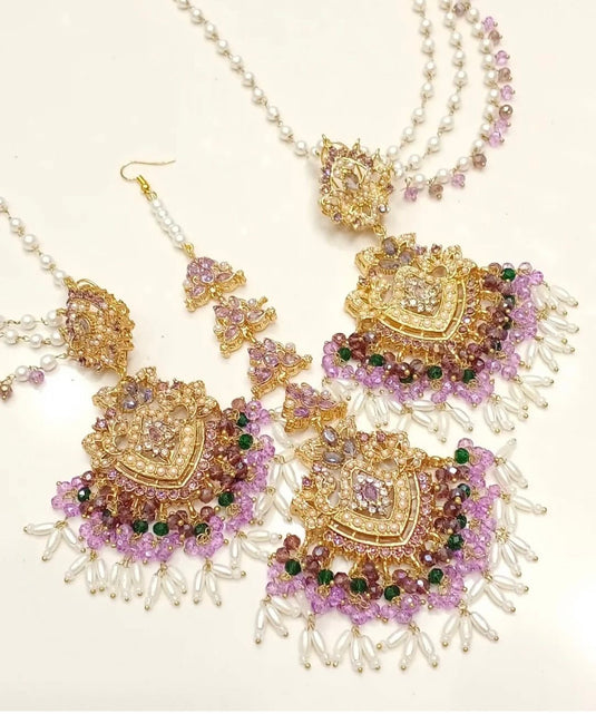 Sahary wala earrings with Bindiya (Er085)