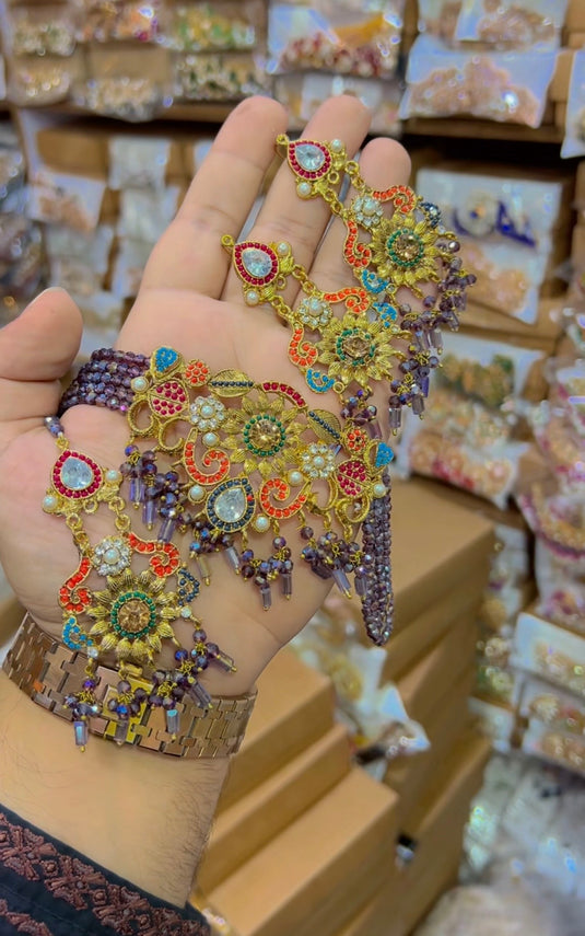 9 ratan Chokar set (Cs85)