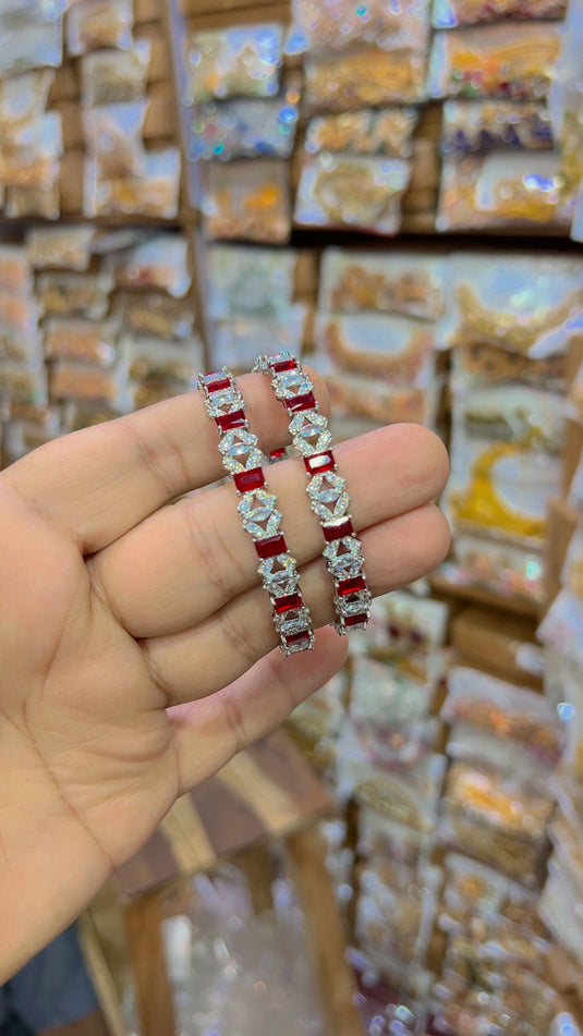 american diomand zircone bangles (Bg72)