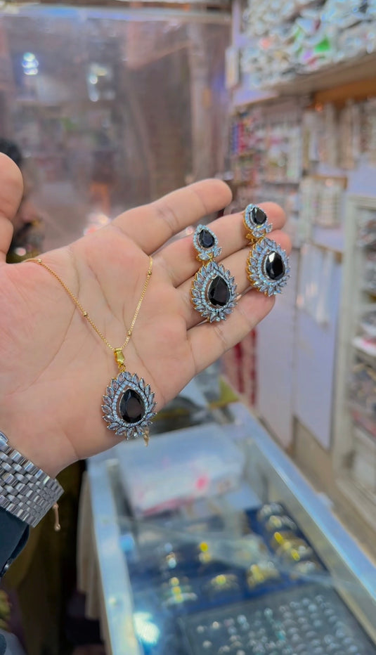 Sona polish Zircone Stones Locet set (Ls225)