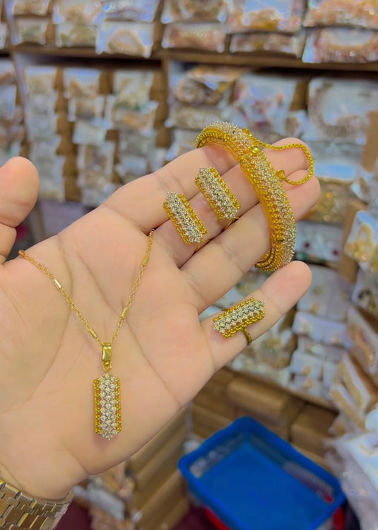 gold plated Combo set (Ls090)