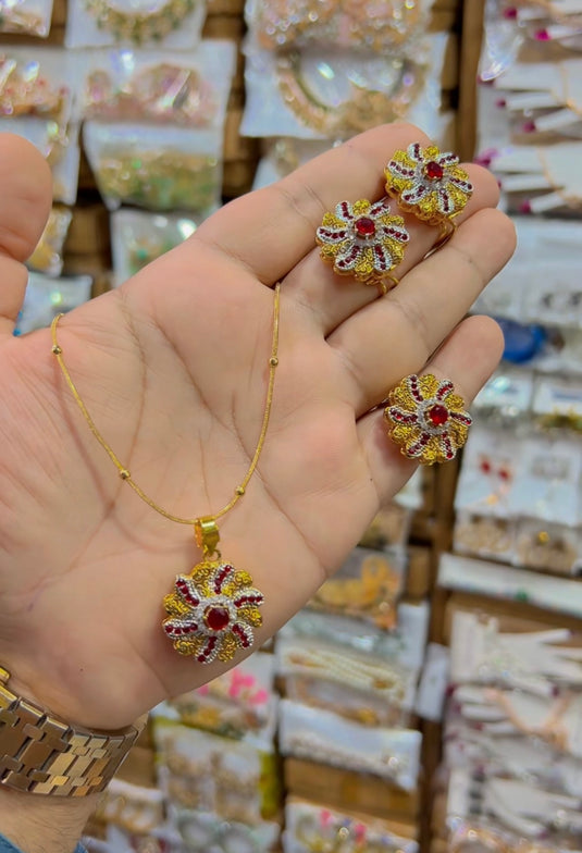 Gold plated Combo set (Ls071)