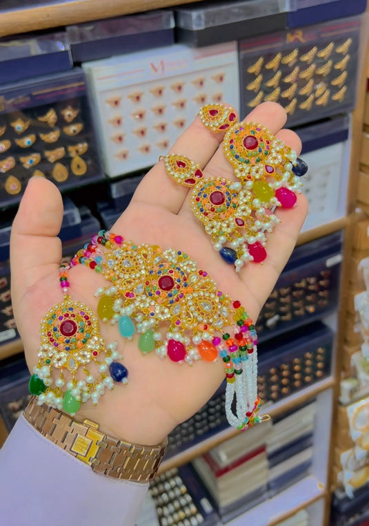 Kundan Chokar set (Cs72)
