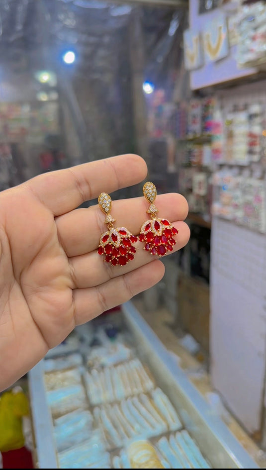 1 carat zircine earring (Er95)