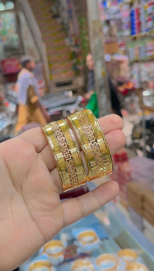 1 carat printer bangles (Bg353)