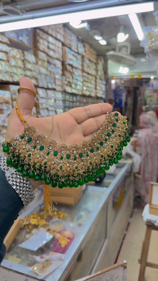 3d Bridal mala set (Ns331)