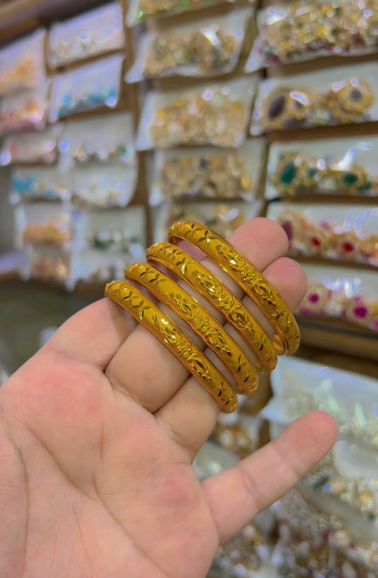 Gold plated Bangles (Bg196)