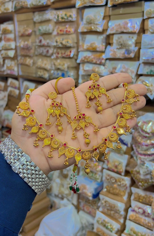 Rajwari Necklace set (Ns123)