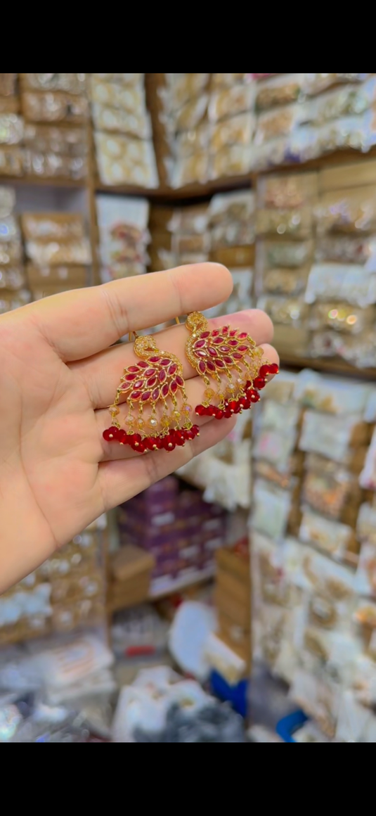 Real Sona Polish Zircone Earrings(Er99)