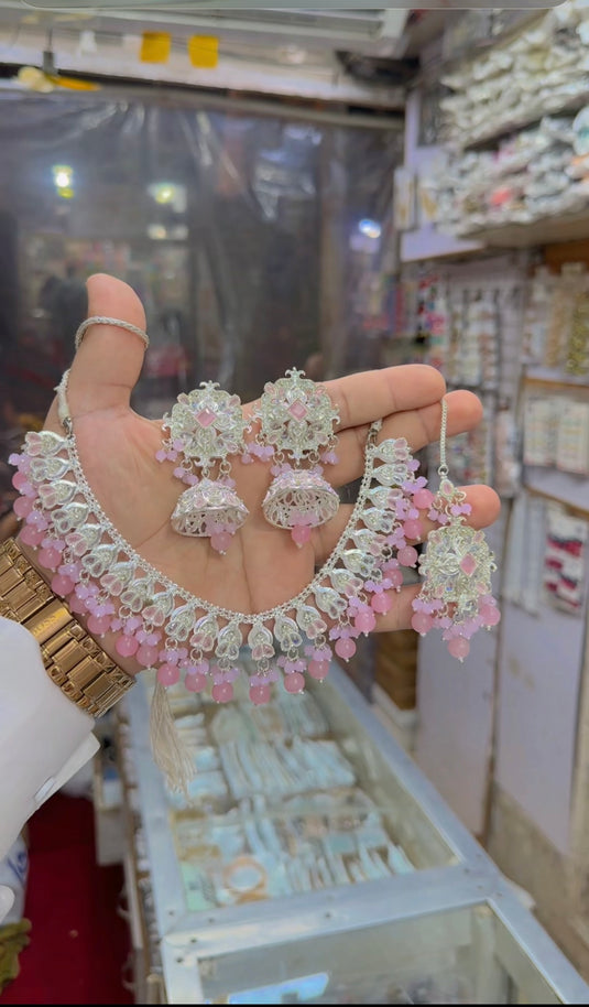 Altaj Zircone necklace set (Ns249)