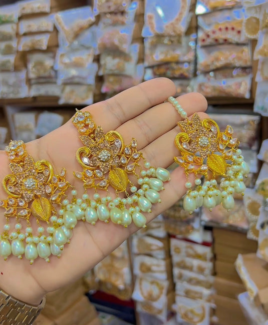 3d necklace set (Ns072)