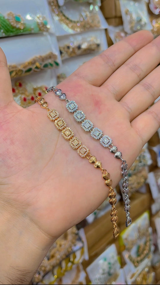 One Carrat Bracelletes(Bs062)