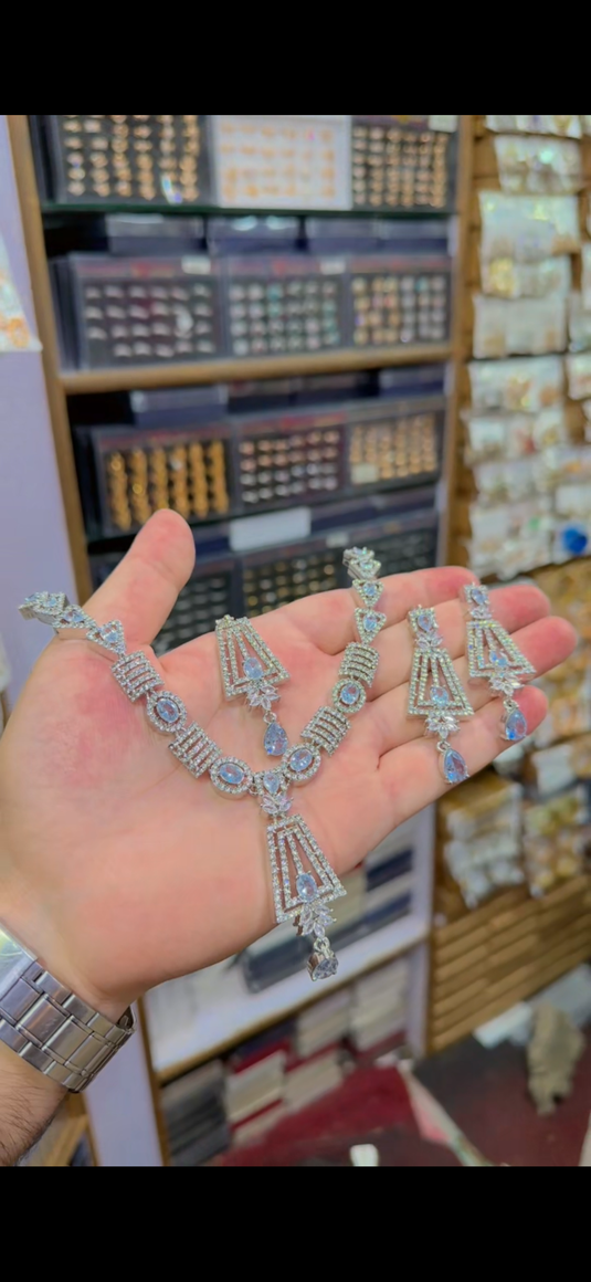 Zircone Necklace set (Ns152)