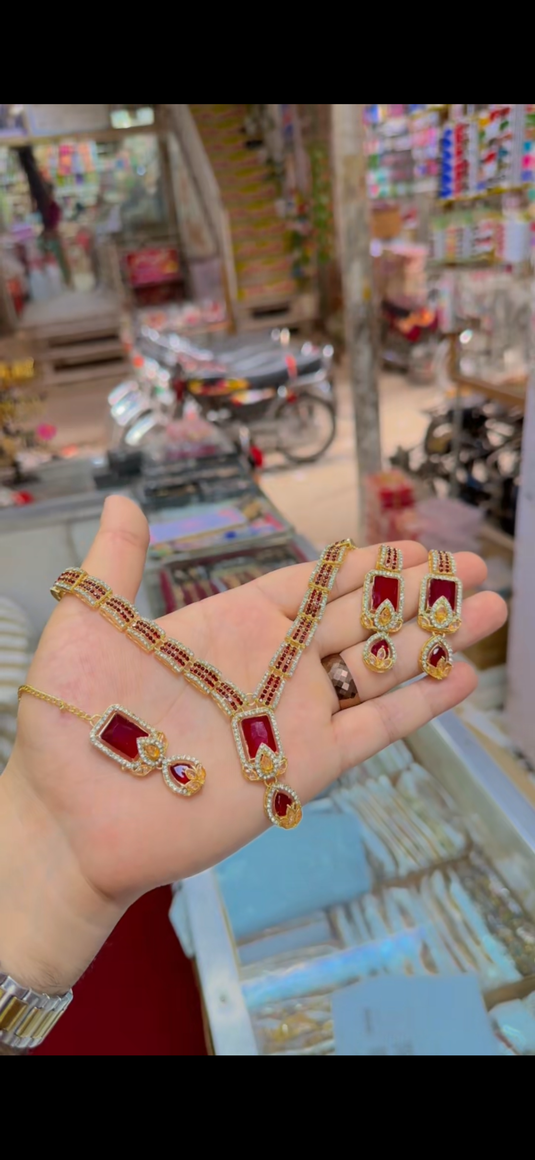 Zircone Necklace set(Ns299)