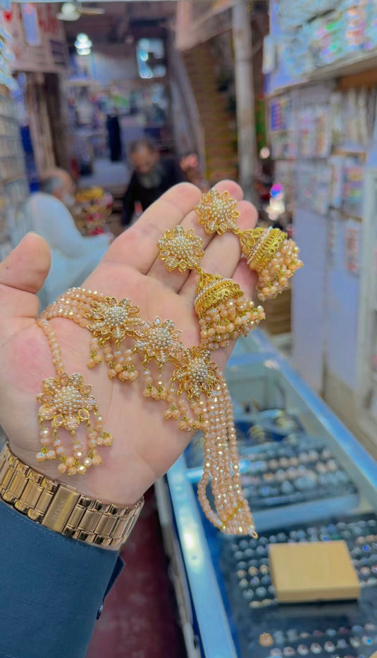 Very Good Quality Sona polish Chokar set (Cs126)