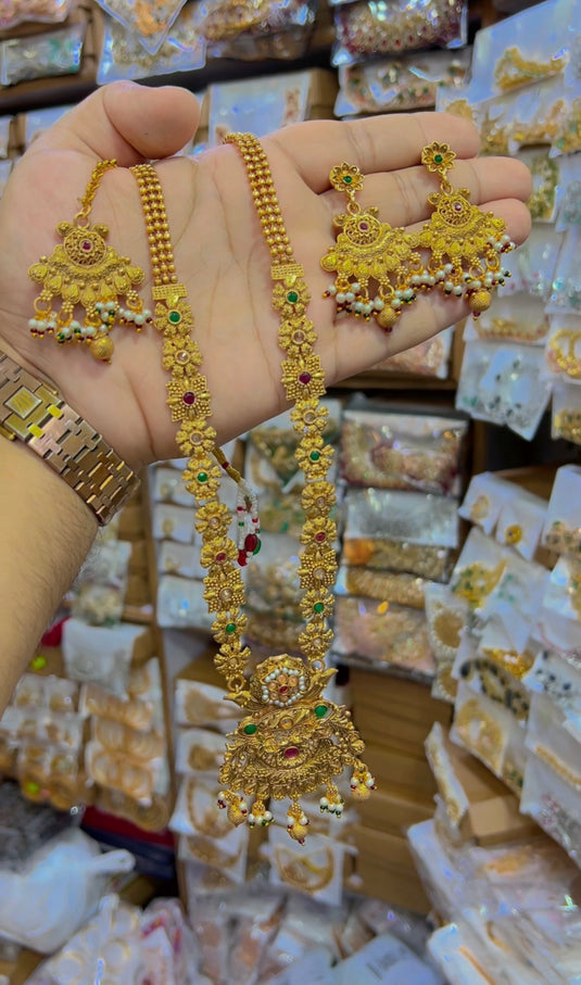 Rajwari mala set (Ms013)