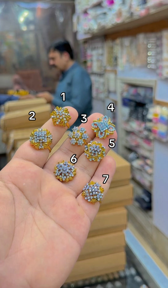 Ganga Jumni Adjustable ring (Rg124)