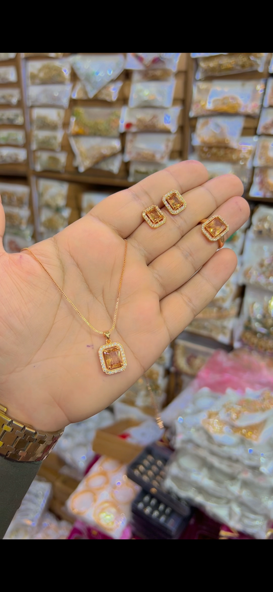 Gold plated Combo set (Ls056)