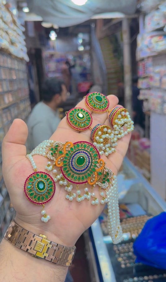 9 ratan Chokar set (Cs121)