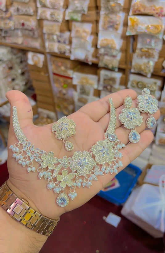 3d necklace set (Ns115)