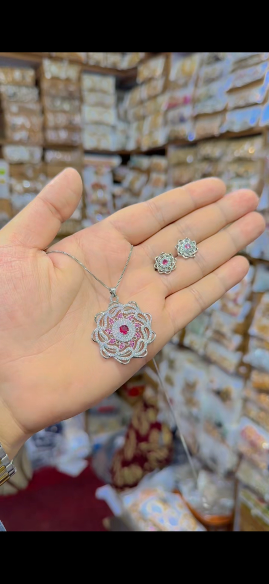 One carrat Locket set(Ls134)