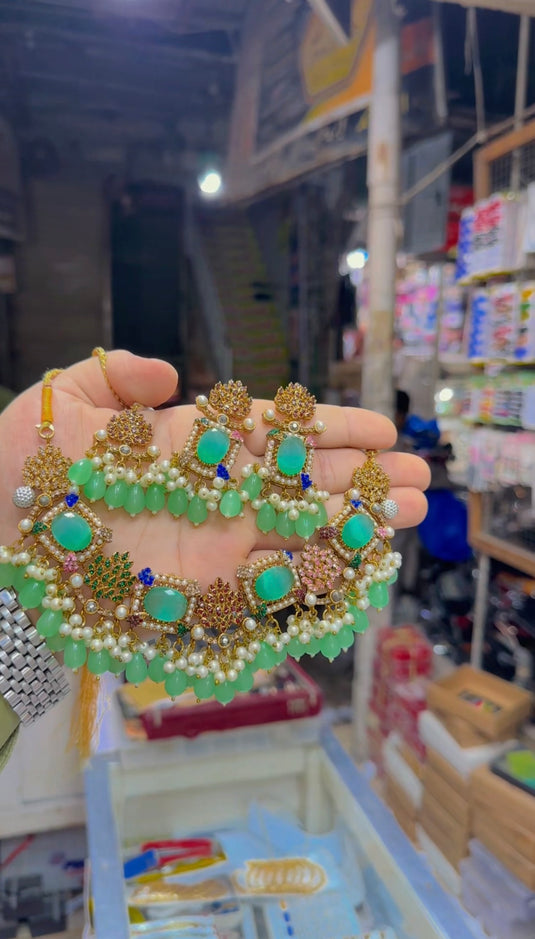 Turkish necklace set (Ns353)