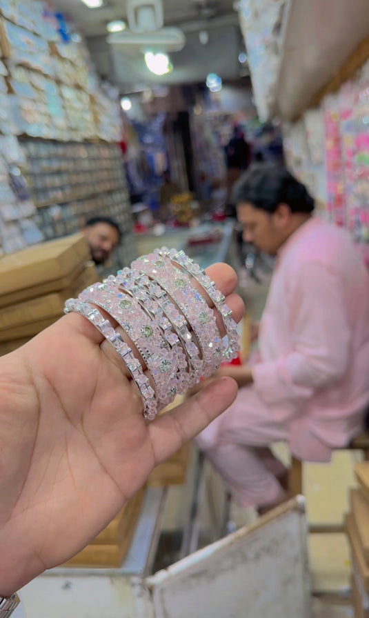 indan Cyrstan bangles (Bg253)