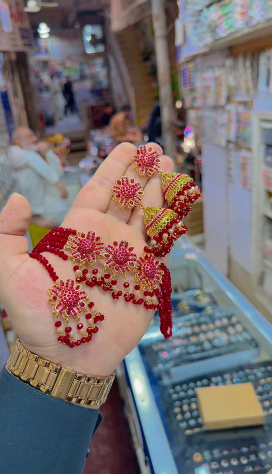 Very Good Quality Sona polish Chokar set (Cs126)