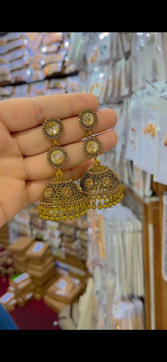 Oxidise Earrings(Er036)