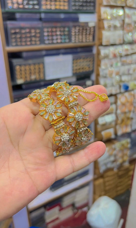 Zircone Openable bangles (Bg167)