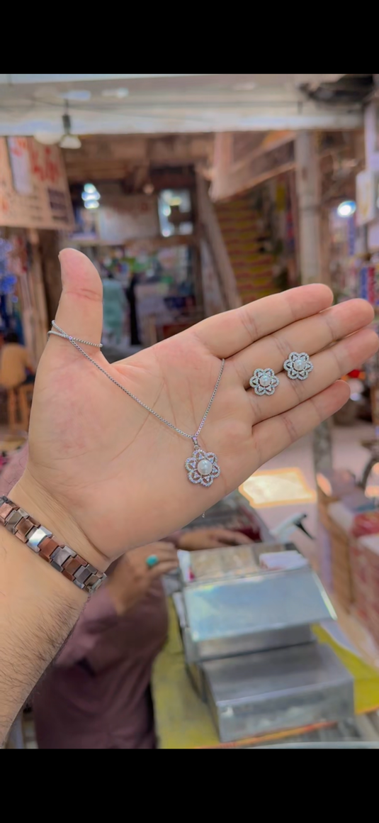 One Carrat Locket set(Ls224)
