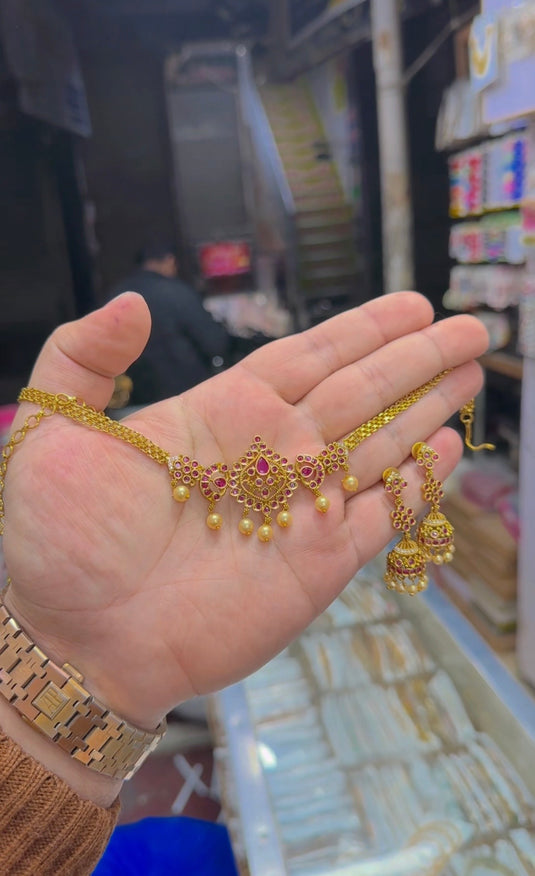 South Indian Chokar set (Ns181)